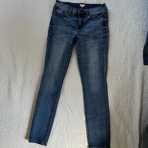 J.Crew Point Sur Mid Rise Boot Cut Jeans Medium Wash Size 27